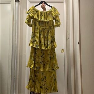 Floral Printed Tiered Dress